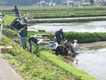 2015年5月の田植えの様子