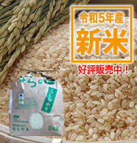 循環型農業で安全・安心な米作り　新潟県特別栽培米コシヒカリ【ならの里】