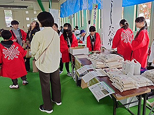 しただ米フェス2025販売ブース